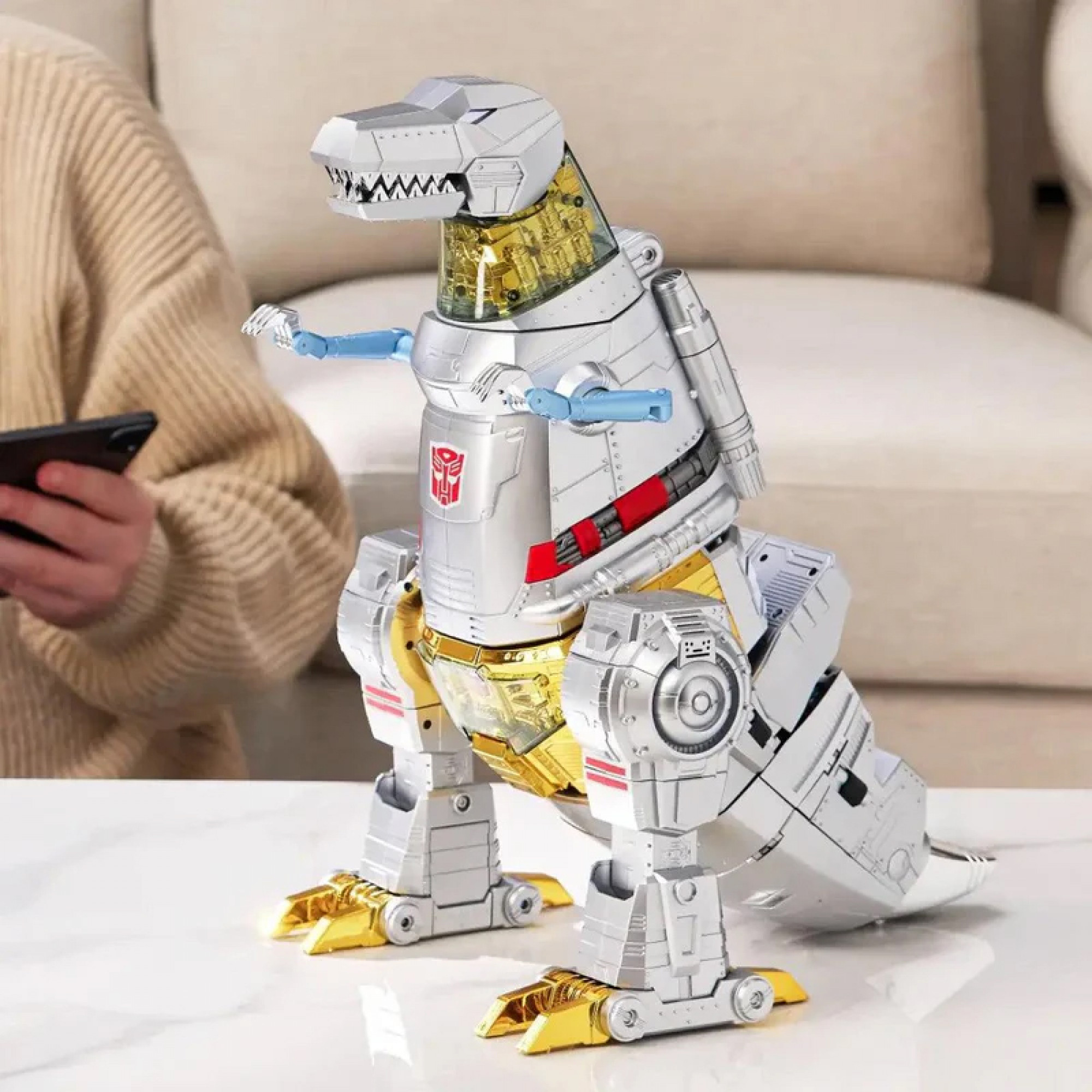 Робот-трансформер Flagship Grimlock Auto-converting Robot